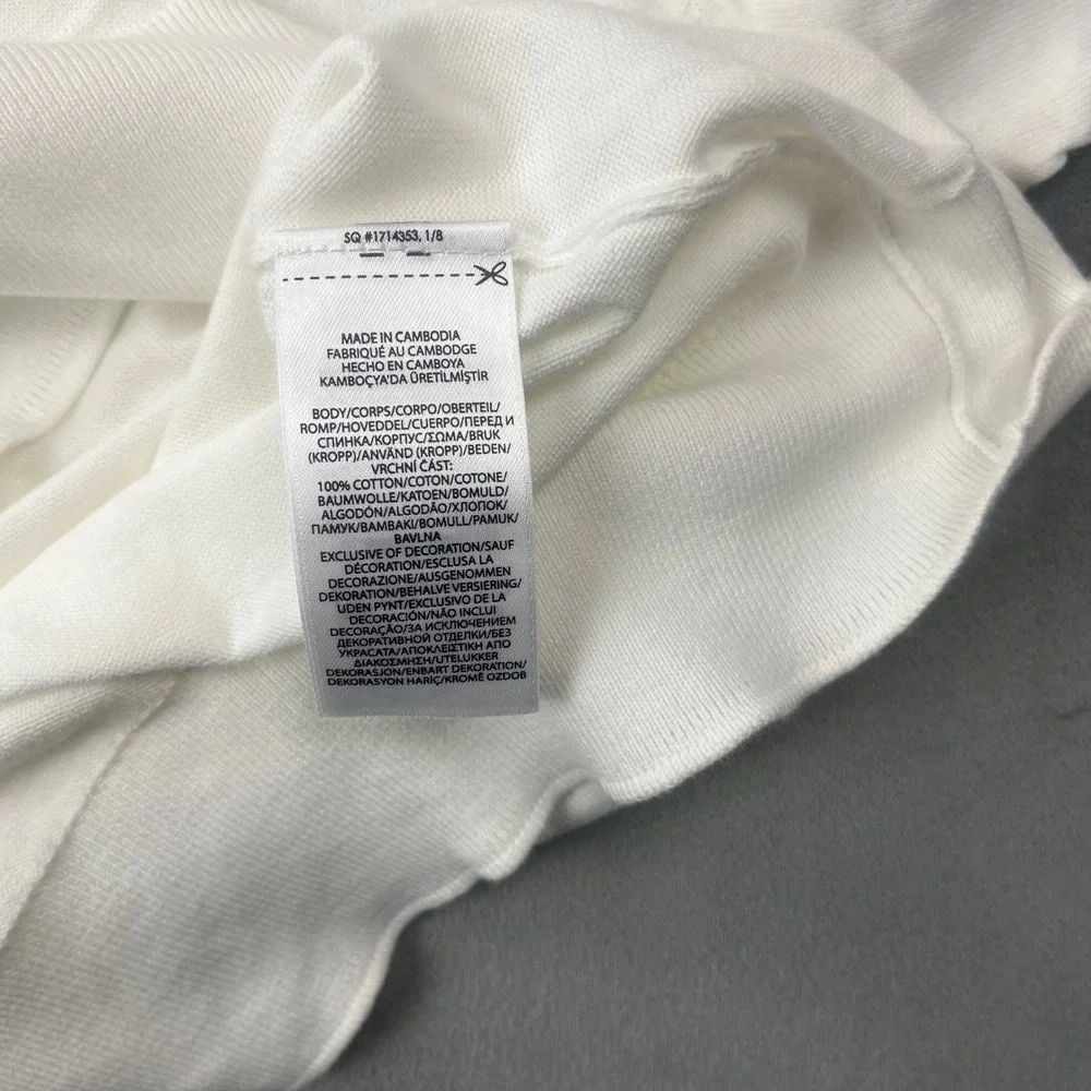 Polo Ralph Lauren Knit Shirt XXL White Cotton Classic Fit NWT Flaw MSRP $125